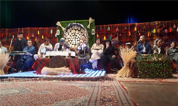 اولین جشنواره منطقه ای موسیقی فولکلور در مهاباد برگزار شد