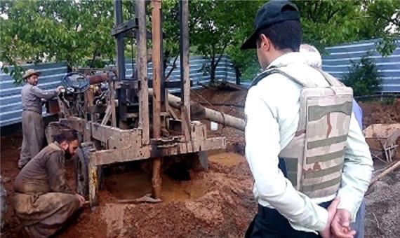 106 حلقه چاه غیرمجاز در مهاباد مسدود شد