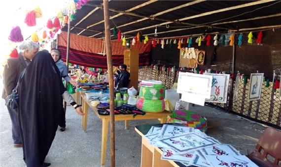نمایشگاه صنایع دستی در بوکان گشایش یافت