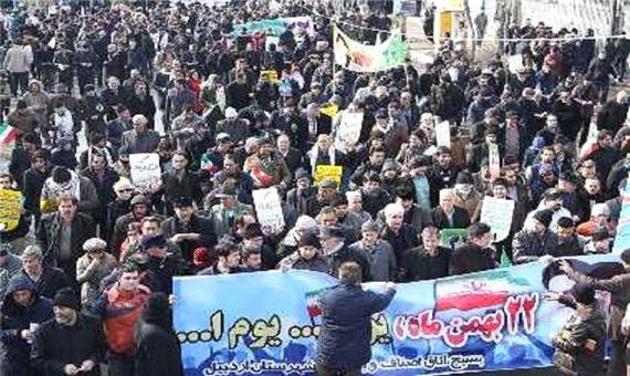 راهپیمایی بزرگ  22 بهمن در استان اردبیل آغاز شد