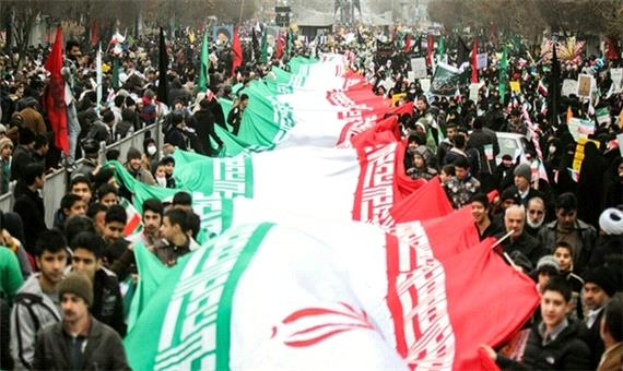 حماسه آفرینی مردم غیور تبریز در جشن چهل سالگی انقلاب