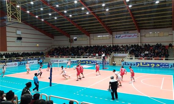 تیم والیبال شهرداری تبریز در برابر پیکان تهران شکست خورد