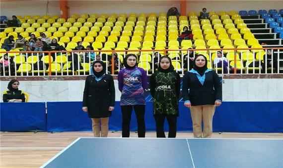 نوجوان مهابادی قهرمان مسابقات تنیس روی میز کشور شد