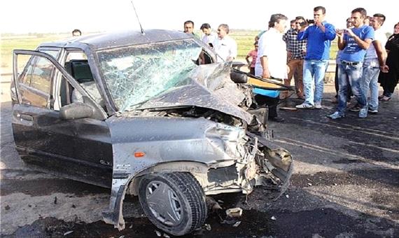 سانحه رانندگی در مهاباد یک کشته برجا گذاشت