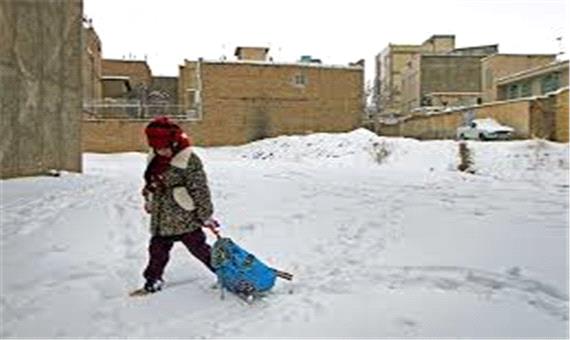سرما و برودت هوا مدارس اردبیل برای برای دومین روز تعطیلی کرد