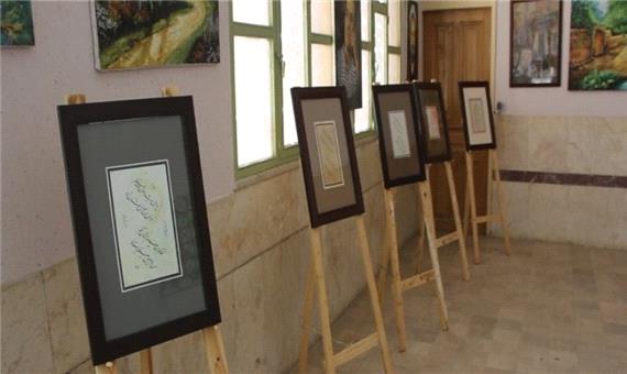 نمایشگاه خوشنویسی و نقاشی در حوزه هنری آذربایجان شرقی گشایش یافت
