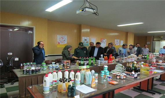 نمایشگاه مواد غذایی غیرقابل مصرف در شاهین دژ افتتاح شد