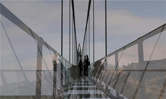 پل معلق شیشه ‌ای هیر اردبیل در سفر رییس جمهوری افتتاح می‌شود