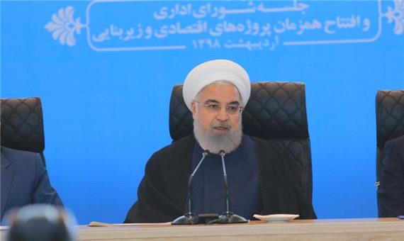 روحانی: ملت ایران پیروز همیشگی مقابل سران کاخ سفید است