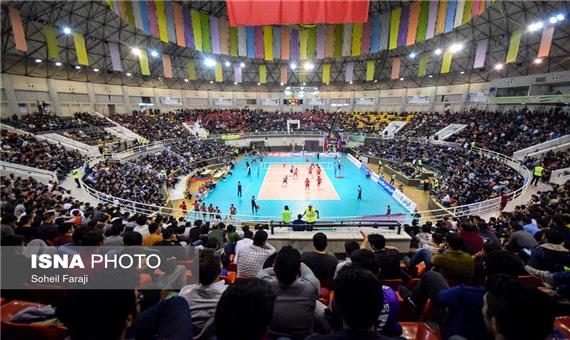 مسابقات لیگ ملت های والیبال جهان از تلویزیون های بزرگ شهری ارومیه پخش می شود