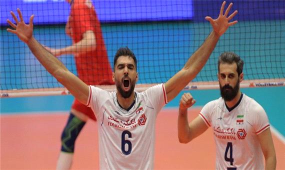 آمار بازی تیم ملی والیبال ایران مقابل روسیه