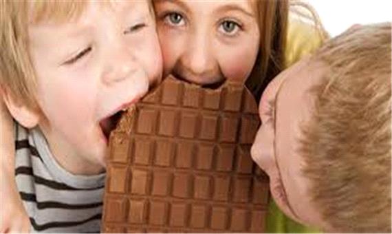 کودکان خود را برای مصرف فسفودها و شکلاتها تحریک نکنیم