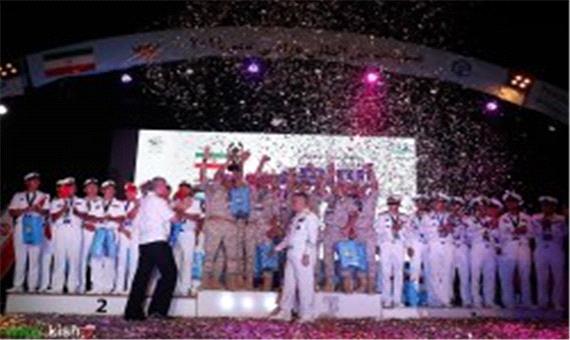 تیم نیروی دریایی جمهوری اسلامی ایران بر سکوی سوم  مسابقات غواصی 2019ارتش های جهان ایستاد