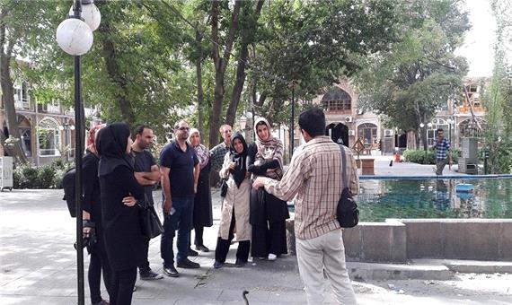 برنامه تخصصی‌ « گردش علمی‌ – تفسیری‌ در بازار تاریخی‌ تبریز» برگزار شد