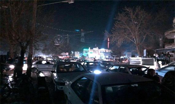هجوم مردم سلماس به خیابان/آذربایجان غربی روی خط زلزله