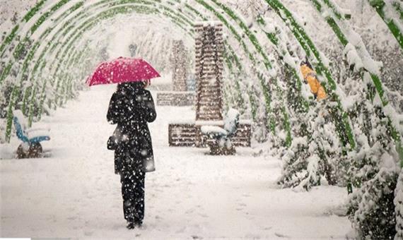 کاهش دمای هوا و بارش برف در استان اردبیل از امروز