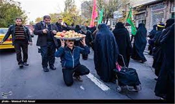 پیاده روی جاماندگان اربعین در تبریز برگزار می‌شود